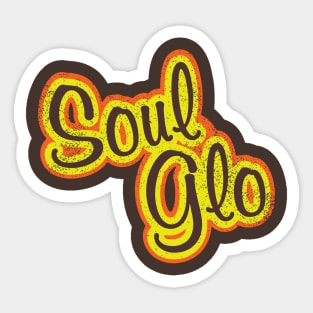 Soul Glo Afro Hair Commercial 80s 1980s Sticker